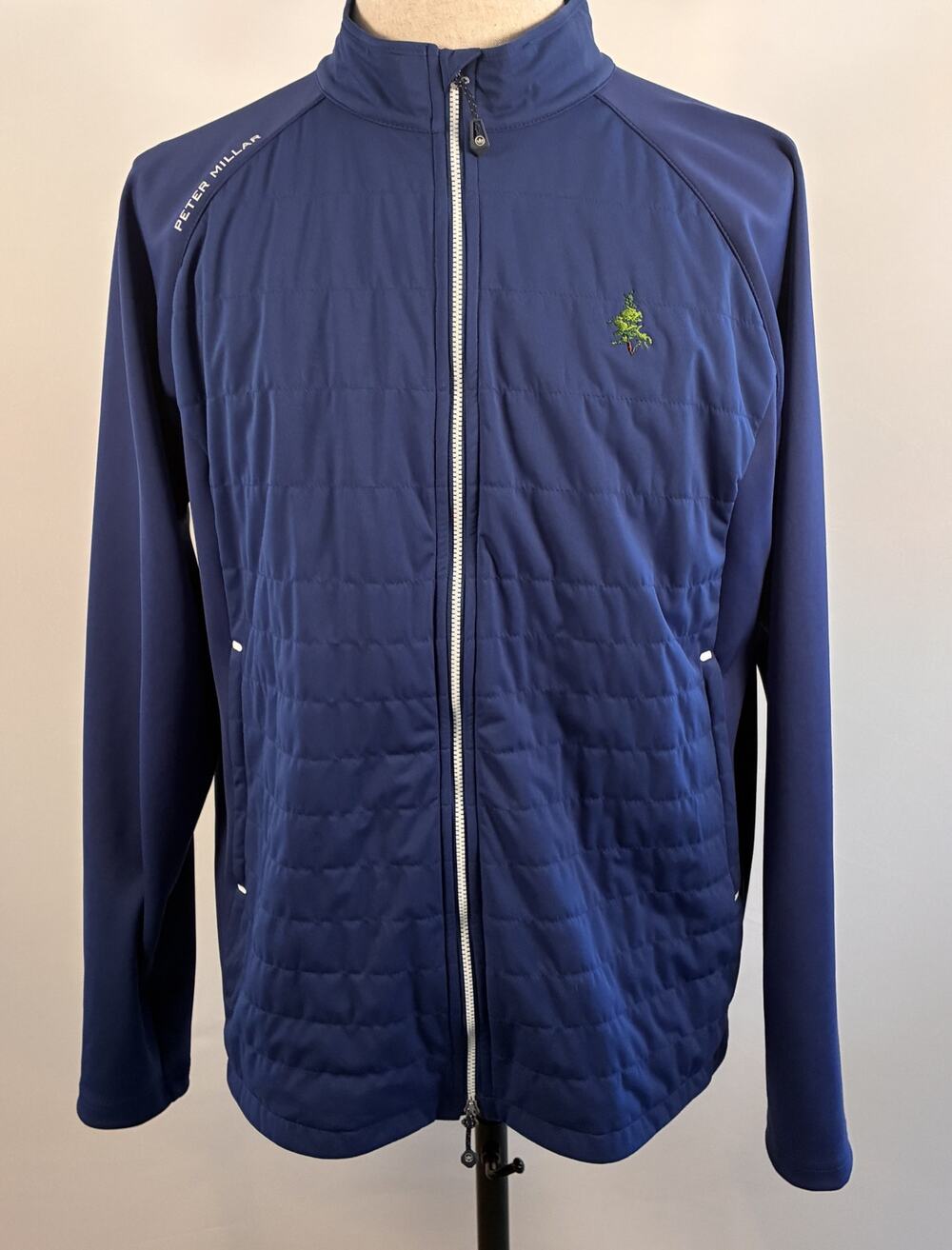 Peter Millar Crown Sport Hyperlight Merge Hybrid Jacket Large L Blue